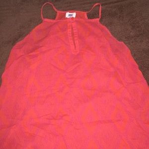 High Neck Sheer Tank Top